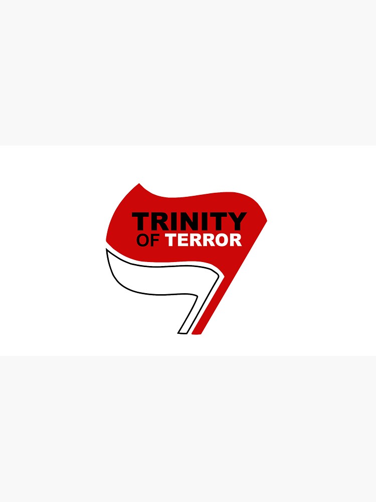 Artwork view, Trinity of Terror designed and sold by CamelotDaily