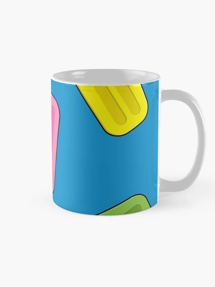 Thumbnail 3 of 6, Coffee Mug, Assorted Colorful Popsicles Pattern designed and sold by BirdAtWork.