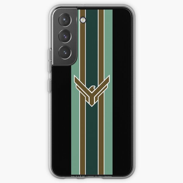 Dune - House Atreides Banner Stripes (Green) - Samsung Galaxy Soft Case
