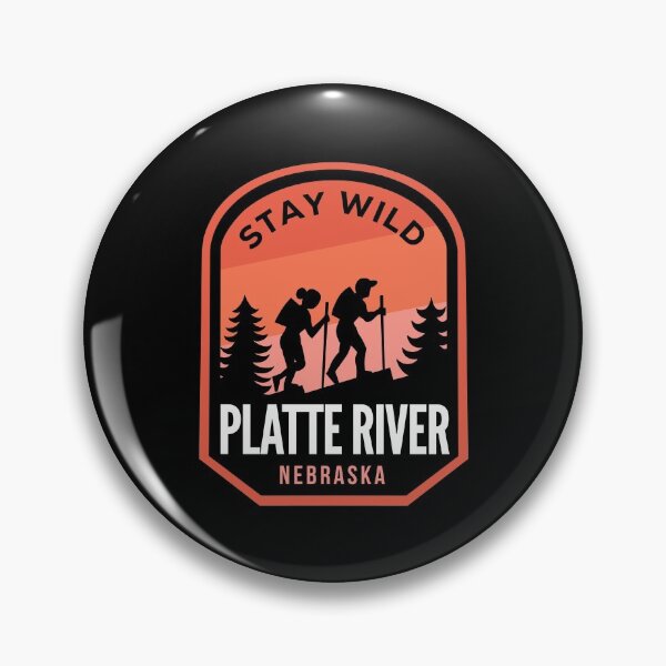 Artikelvorschau, Platte River Nebraska Hiking in Nature entworfen und verkauft von HalpinDesign.