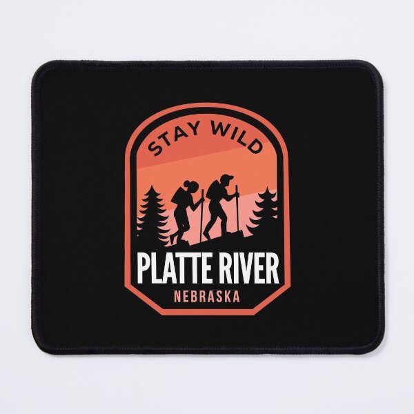 Item preview, Platte River Nebraska Hiking in Nature designed and sold by HalpinDesign.