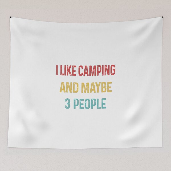 Item preview, I like Camping and maybe 3 people designed and sold by WinghiDesign.
