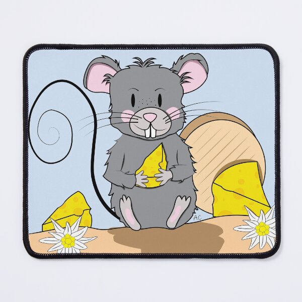 Item preview, Mouse with cheese designed and sold by iCraftCafe.