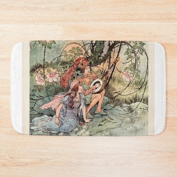 Item preview, Pretty Vintage Fairytale Book Illustration  designed and sold by Bellathewilde.