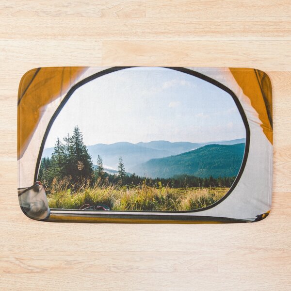 Item preview, View From Tent In Mountains designed and sold by NoSpecialShop.