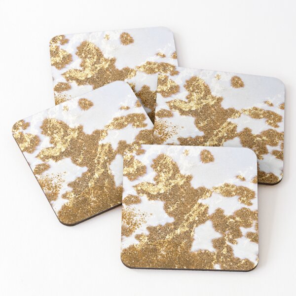 Item preview, Metallic Cowhide (digitally made, print) designed and sold by cadinera.