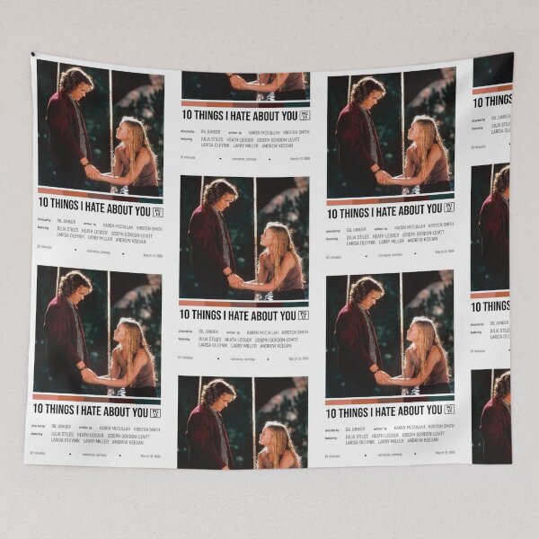 Item preview, 10 Things I Hate About You (1999) Movie designed and sold by LovedPosters.