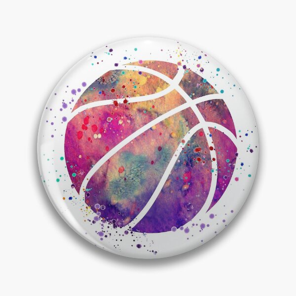 Item preview, Basketball Ball Watercolor Sports Gift designed and sold by LotusGifts.