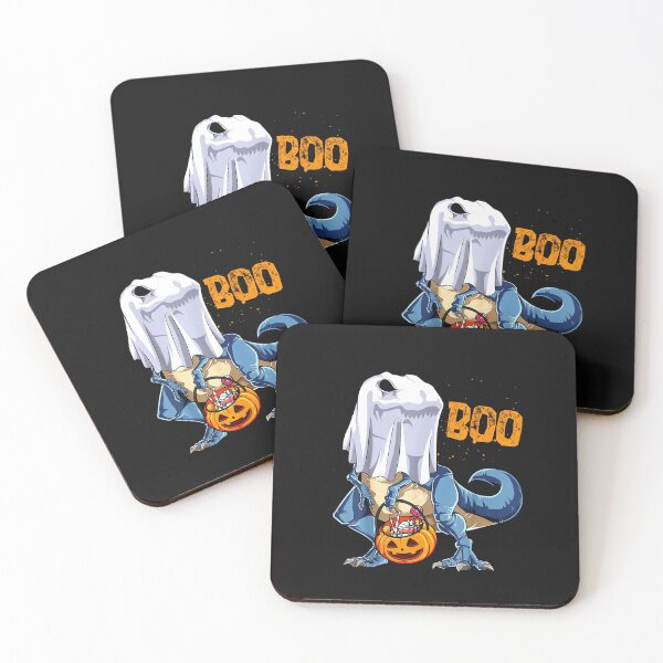 Item preview, Ghost Dinosaur T rex Funny Boo Halloween Gifts Men Pumpkin designed and sold by HumbleShirt.