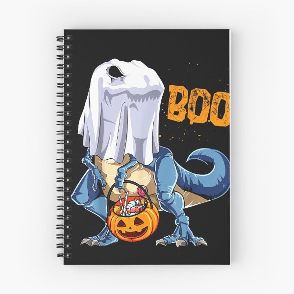 Item preview, Ghost Dinosaur T rex Funny Boo Halloween Gifts Men Pumpkin designed and sold by HumbleShirt.