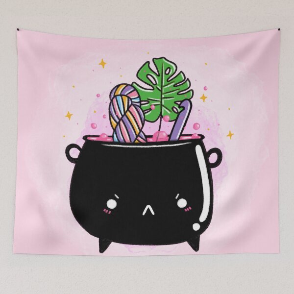 Item preview, Crochet Witches Caldron designed and sold by hellohappy.