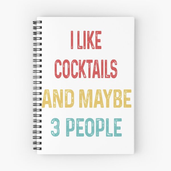 Item preview, I like cocktails and maybe 3 people designed and sold by WinghiDesign.