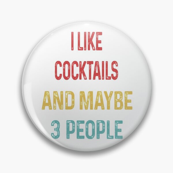 Item preview, I like cocktails and maybe 3 people designed and sold by WinghiDesign.