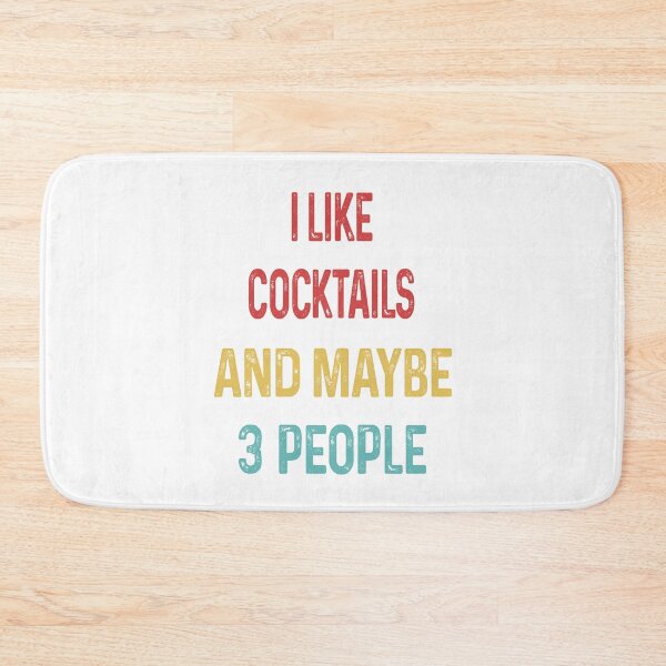 Item preview, I like cocktails and maybe 3 people designed and sold by WinghiDesign.