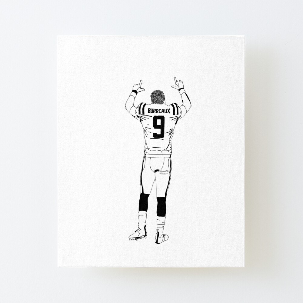 joe burrow fan art | Art Board Print