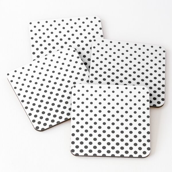 Item preview, Black dots pattern designed and sold by MC Art Studio.