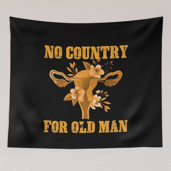 Item preview, No Country For Old Man yellow designed and sold by israrv8kmsr.