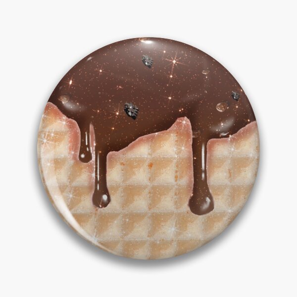 Item preview, Chocolate Ice Cream and Waffle Sweet Yummy Pattern designed and sold by Jolly-Yosei.