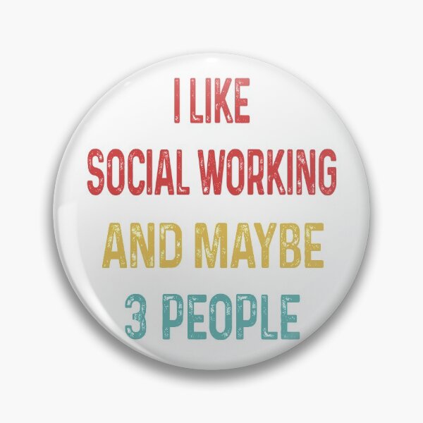 Item preview, I like Social working and maybe 3 people designed and sold by WinghiDesign.