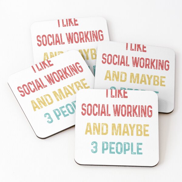Item preview, I like Social working and maybe 3 people designed and sold by WinghiDesign.