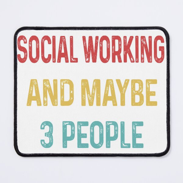 Item preview, I like Social working and maybe 3 people designed and sold by WinghiDesign.