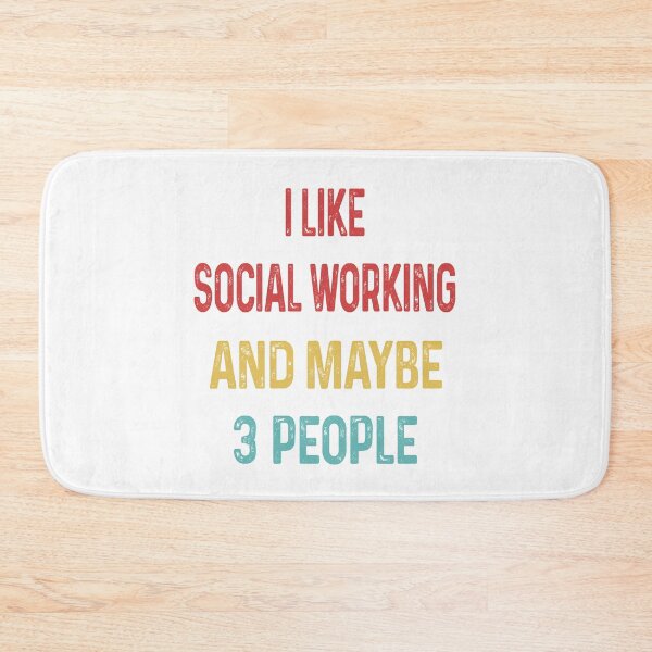 Item preview, I like Social working and maybe 3 people designed and sold by WinghiDesign.