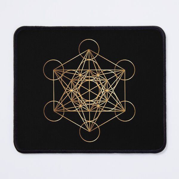 Item preview, Metatron's Cube Golden Line designed and sold by signsandsymbols.