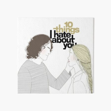 Item preview, 10 Things I Hate About You (1999) Movie designed and sold by LovedPosters.