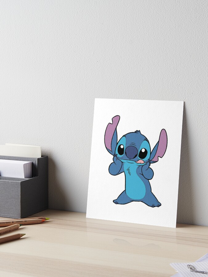 Cute Stitch Art Board Print for Sale by brittarendt