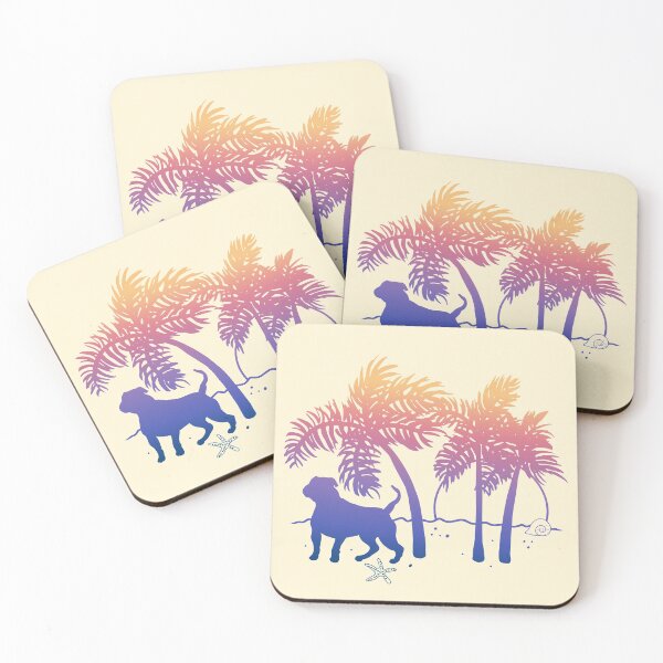 Item preview, Bulldog Ombre Beach Sunrise designed and sold by JannaSalak.