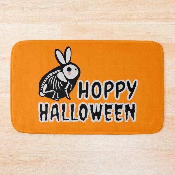 Artikelvorschau, Hoppy Halloween, süßes Skelett Kaninchen Halloween Pun entworfen und verkauft von ACC .