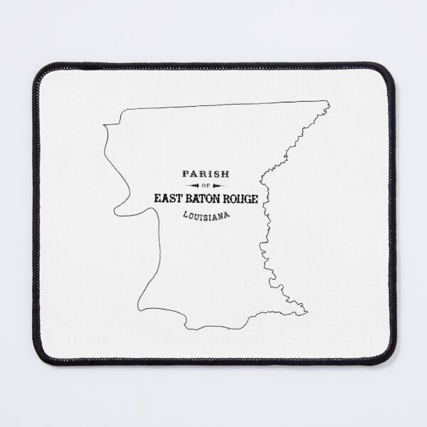 Item preview, East Baton Rouge Parish Outline designed and sold by mooskie13.