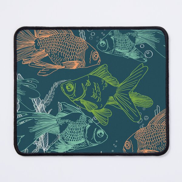 Item preview, Calming Underwater Fish Scene, Soothing Goldfish designed and sold by Maria Garcia.