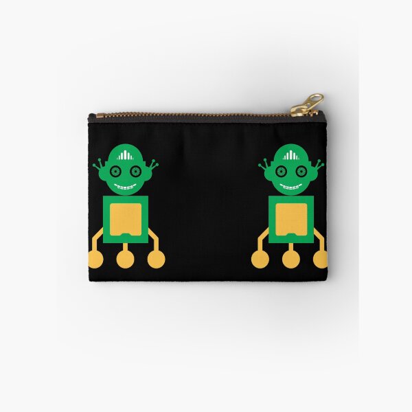 Item preview, Happy green robot designed and sold by EngineersArt.
