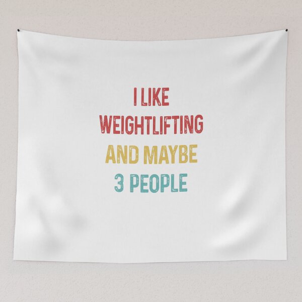 Item preview, I like Weightlifting and maybe 3 people designed and sold by WinghiDesign.