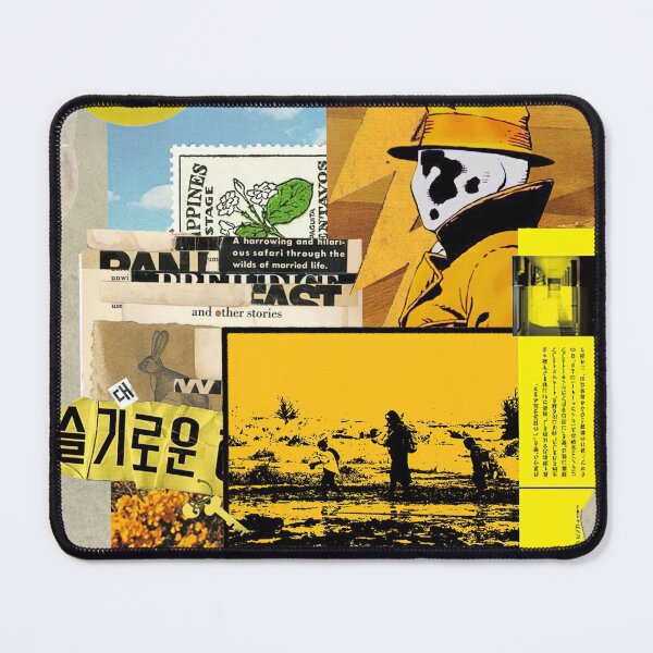 Item preview, Rorschach Yellow Collage designed and sold by matthewgelee.