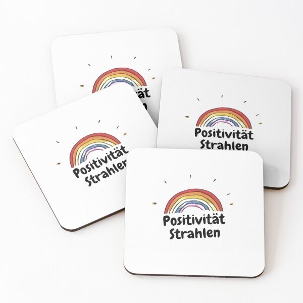 Artikelvorschau, Positivität Strahlen Radiate Positivity German entworfen und verkauft von artisthead.