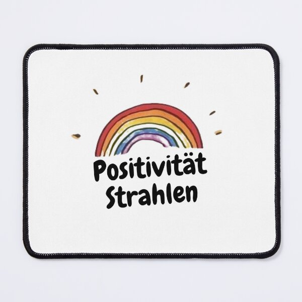 Artikelvorschau, Positivität Strahlen Radiate Positivity German entworfen und verkauft von artisthead.