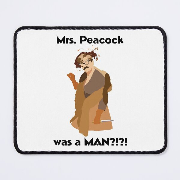 Item preview, Mrs. Peacock was a man?!?! designed and sold by Chadwik.