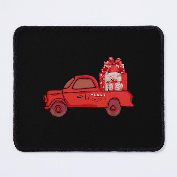 Item preview, red truck christmas pick up santa claus with the gifts designed and sold by Danalight.