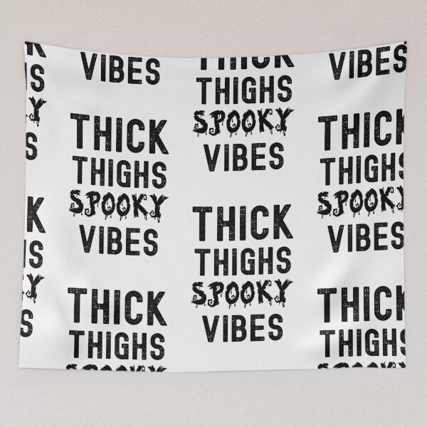 Item preview, Thick Thighs And Spooky Vibes, One Spooky Mama designed and sold by SportyDogShop.