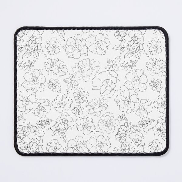 Item preview, Ramblin' Rose Black on White Repeat 5748 designed and sold by Art in My Loft.