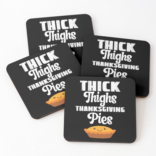 Item preview, Thick Thighs and Thanksgiving Pies, Pumpkinspice designed and sold by SportyDogShop.