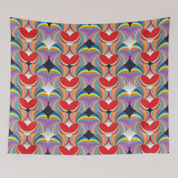 Item preview, Rainbow Geometric Seamless Patterns  designed and sold by ClassyPatterns.