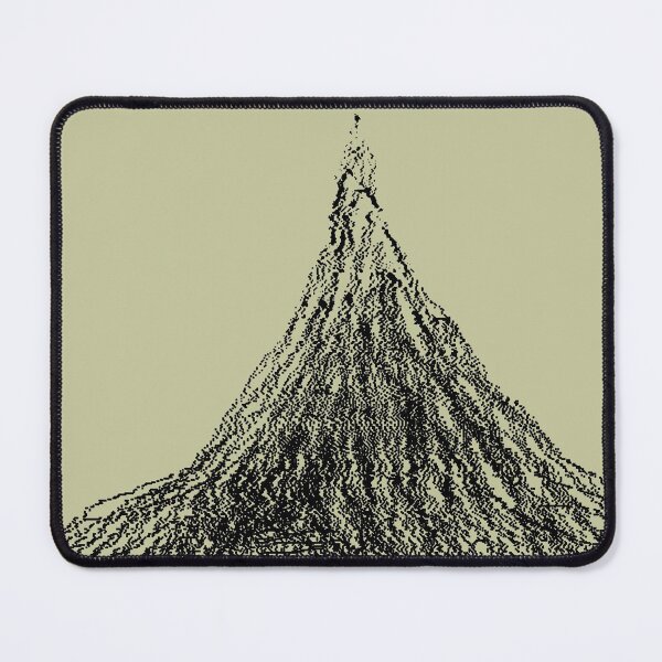 Mountain 6 (black print) Mouse Pad