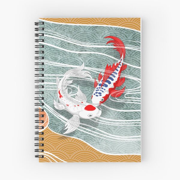 Item preview, Japanese Koi Fish, Calming Underwater Scene designed and sold by Maria Garcia.