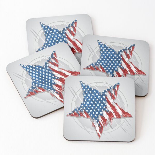 Item preview, Estrella de la bandera americana designed and sold by VigilantVeteran.