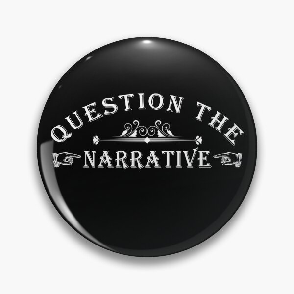 Item preview, Question The Narrative Typography designed and sold by ArtOfRebellion.