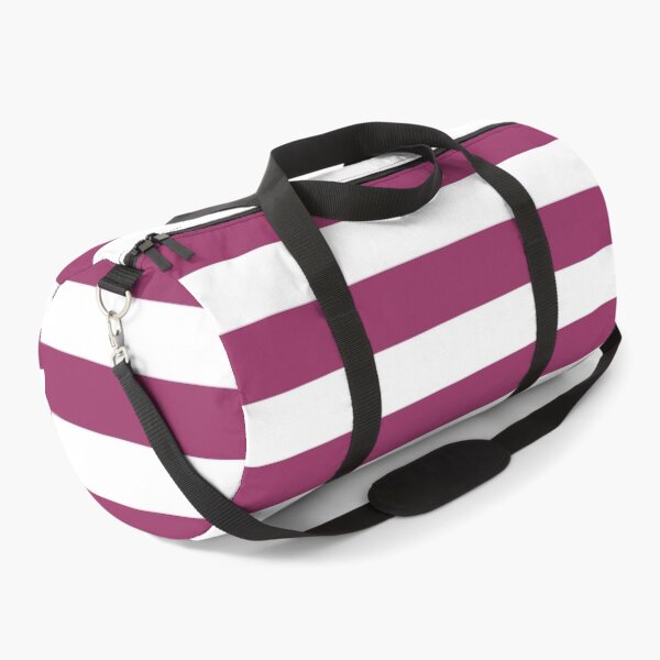 Item preview, Medium MAROON RED and WHITE Horizontal STRIPES designed and sold by RachelMacht.