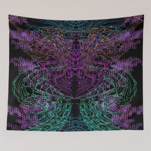 Item preview, Magenta Techno Dragon designed and sold by Discordant Dreams Art.
